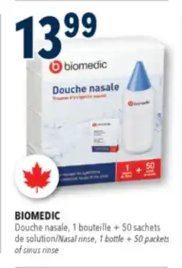 Familiprix Biomedic nasal irrigation kit offer