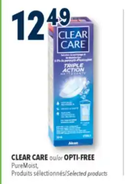 Familiprix Clear Care cleaning & disinfecting solution sterile for all soft contact lenses offer