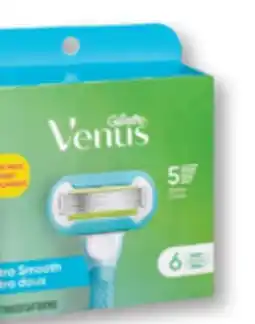 Familiprix Gillette Venus value pack extra smooth cartridges 6un offer