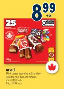 Familiprix Nestlé snack-sized assorted chocolate 25un offer