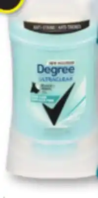 Familiprix Degree Motionsense ultraclear pure rain anti-perspirant offer