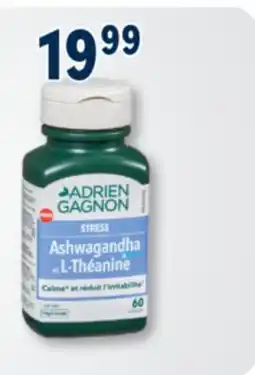 Familiprix Adrien Gagnon Stress Ashwagandha and L-Theanine capsules 60un offer