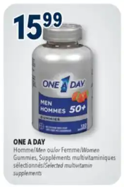 Familiprix One A Day Men 50+ advanced multivitamin 130un offer