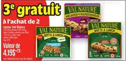 Metro BARRES VAL NATURE | NATURE VALLEY BARS offer