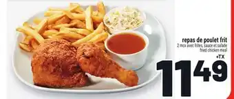 Metro REPAS DE POULET FRIT | FRIED CHICKEN MEAL offer