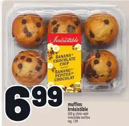 Metro MUFFINS IRRÉSISTIBLE | IRRÉSISTIBLE MUFFINS offer