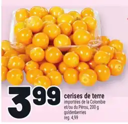 Metro CERISES DE TERRE | GOLDENBERRIES offer