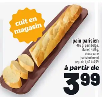 Metro PAIN PARISIEN | PARISIAN BREAD offer