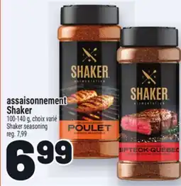 Metro ASSAISONNEMENT SHAKER | SHAKER SEASONING offer