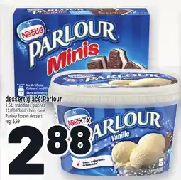 Metro DESSERT GLACÉ PARLOUR | PARLOUR FROZEN DESSERT offer
