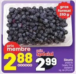 Metro BLEUETS | BLUEBERRIES offer