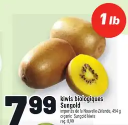 Metro KIWIS BIOLOGIQUES SUNGOLD | ORGANIC SUNGOLD KIWIS offer