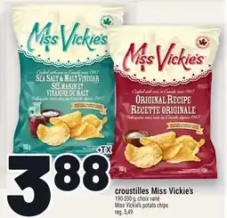 Metro CROUSTILLES MISS VICKIE'S | MISS VICKIE'S POTATO CHIPS offer