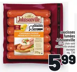 Metro SAUCISSES FUMÉES JOHNSONVILLE | JOHNSONVILLE SMOKED SAUSAGES offer