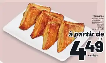 Metro CHAUSSONS | TURNOVERS offer