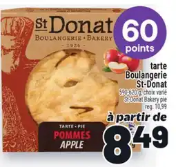 Metro TARTE BOULANGERIE ST-DONAT | ST-DONAT BAKERY PIE offer