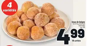 Metro TROUS DE BEIGNE | DONUT HOLES offer