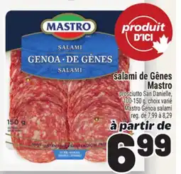 Metro SALAMI DE GÊNES MASTRO | MASTRO GENOA SALAMI offer