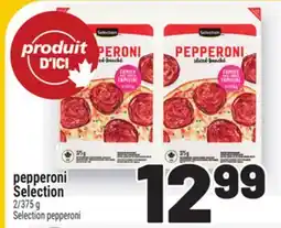 Metro PEPPERONI SELECTION offer