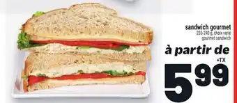 Metro SANDWICH GOURMET | GOURMET SANDWICH offer