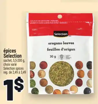 Metro ÉPICES SELECTION | SELECTION SPICES offer