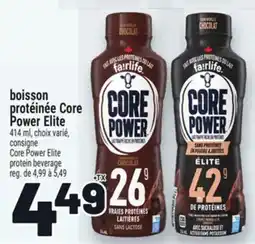 Metro BOISSON PROTÉINÉE CORE POWER ELITE | CORE POWER ELITE PROTEIN BEVERAGE offer