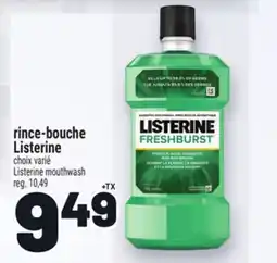 Metro RINCE-BOUCHE LISTERINE | LISTERINE MOUTHWASH offer