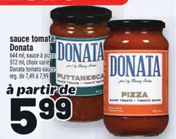 Metro SAUCE TOMATE DONATA | DONATA TOMATO SAUCE offer