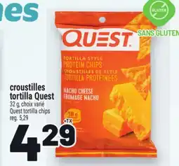 Metro CROUSTILLES TORTILLA QUEST | QUEST TORTILLA CHIPS offer