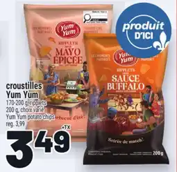 Metro CROUSTILLES YUM YUM | YUM YUM POTATO CHIPS offer