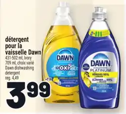 Metro DÉTERGENT POUR LA VAISSELLE DAWN | DAWN DISHWASHING DETERGENT offer