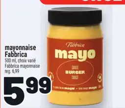 Metro MAYONNAISE FABBRICA | FABBRICA MAYONNAISE offer