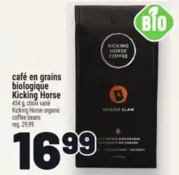 Metro CAFÉ EN GRAINS BIOLOGIQUE KICKING HORSE | KICKING HORSE ORGANIC COFFEE BEANS offer