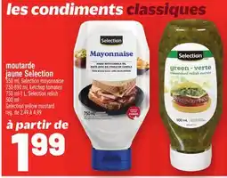 Metro MOUTARDE JAUNE SELECTION | SELECTION YELLOW MUSTARD offer
