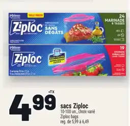 Metro SACS ZIPLOC | ZIPLOC BAGS offer