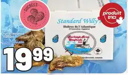 Metro HUÎTRES MALPÈQUE STANDARD | STANDARD MALPEQUE OYSTERS offer