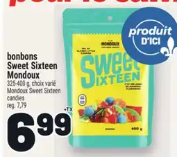 Metro BONBONS SWEET SIXTEEN MONDOUX | MONDOUX SWEET SIXTEEN CANDIES offer