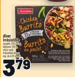 Metro DÎNER IRRÉSISTIBLE | IRRÉSISTIBLE DINNER offer