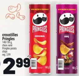 Metro CROUSTILLES PRINGLES | PRINGLES POTATO CHIPS offer
