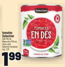 Metro TOMATES SELECTION | SELECTION TOMATOES offer