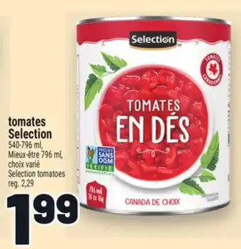 Metro TOMATES SELECTION | SELECTION TOMATOES offer