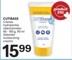 Brunet CUTIBASE Crèmes hydratantes sélectionnées offer