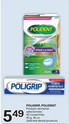 Brunet POLIGRIP, POLIDENT Product dentaires sélectionnés offer
