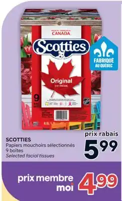 Brunet SCOTTIES Papiers mouchoirs sélectionnés offer