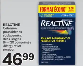 Brunet REACTINE Cétirizine pour aider au soulagement des allergies offer