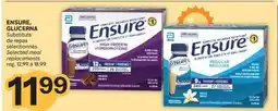 Brunet ENSURE, GLUCERNA Substituts de repas sélectionnés offer