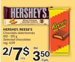 Brunet HERSHEY, REESE'S Chocolats sélectionnés offer