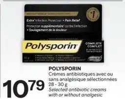 Brunet POLYSPORIN Crèmes antibiotiques avec ou sans analgésique sélectionnées offer