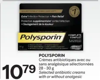 Brunet POLYSPORIN Crèmes antibiotiques avec ou sans analgésique sélectionnées offer