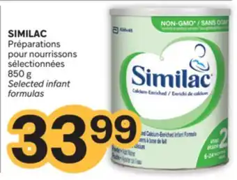 Brunet SIMILAC Préparations pour nourrissons sélectionnées offer